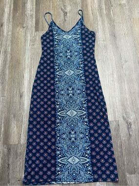 Angie light weight dark blue sleeveless Dress Size Large